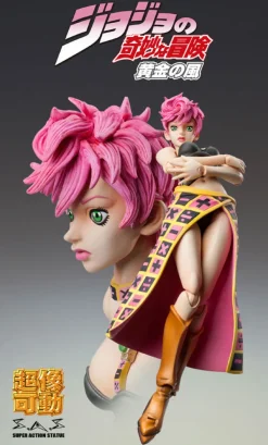 Medicos Entertainment Jojo no Kimyou na Bouken - Ougon no Kaze - Trish Una - Super Action Statue #54 - 2021 Re-release Outlet
