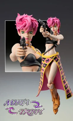 Medicos Entertainment Jojo no Kimyou na Bouken - Ougon no Kaze - Trish Una - Super Action Statue #54 - 2021 Re-release Outlet