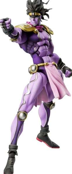 Clearance Medicos Entertainment Jojo no Kimyou na Bouken - Stardust Crusaders - Star Platinum - Super Action Statue #55 - Third - 2023 Re-release