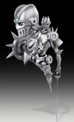 Hot Medicos Entertainment Jojo no Kimyou na Bouken - Ougon no Kaze - Silver Chariot - Coco Jumbo - Super Action Statue