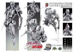 Hot Medicos Entertainment Jojo no Kimyou na Bouken - Ougon no Kaze - Silver Chariot - Coco Jumbo - Super Action Statue