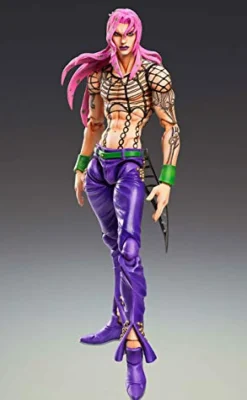 Medicos Entertainment Jojo no Kimyou na Bouken - Ougon no Kaze - Diavolo - Super Action Statue #63 - 2020 re-release Sale