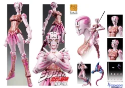 Clearance Medicos Entertainment Jojo no Kimyou na Bouken - Ougon no Kaze - Notorious B.I.G. - Spice Girl - Super Action Statue #52 - 2021 Re-release