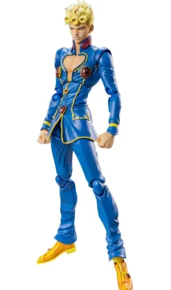 Sale Medicos Entertainment Jojo no Kimyou na Bouken - Ougon no Kaze - Giorno Giovanna - Super Action Statue (#79) - Second - 2026 Re-release