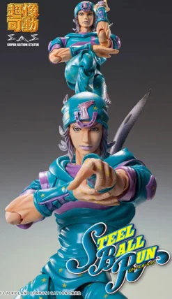 Outlet Medicos Entertainment Jojo no Kimyou na Bouken - Steel Ball Run - Johnny Joestar Second - Super Action Statue - 2025 Re-release