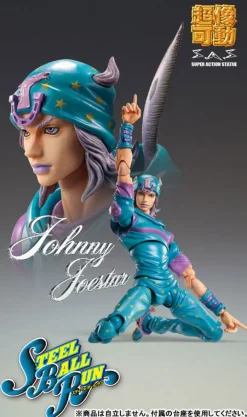 Outlet Medicos Entertainment Jojo no Kimyou na Bouken - Steel Ball Run - Johnny Joestar Second - Super Action Statue - 2025 Re-release