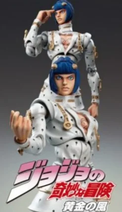 Hot Medicos Entertainment Jojo no Kimyou na Bouken - Vento Aureo - Blono Buccellati - Mario Zucchero - Super Action Statue #33