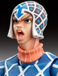 Medicos Entertainment Jojo no Kimyou na Bouken - Vento Aureo - Guido Mista - Sex Pistols - Super Action Statue #34 Online