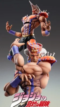 Medicos Entertainment Jojo no Kimyou na Bouken - Battle Tendency - ACDC - Super Action Statue #46 Clearance