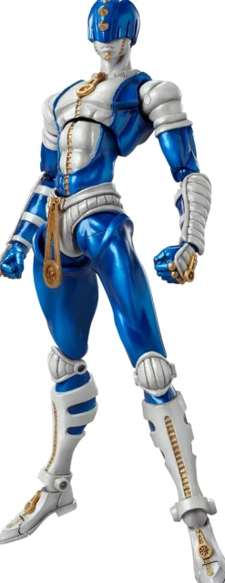 Medicos Entertainment Jojo no Kimyou na Bouken - Ougon no Kaze - Sticky Fingers - Super Action Statue #32 - 2024 Re-release