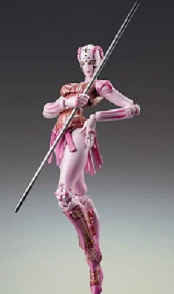 Outlet Medicos Entertainment Jojo no Kimyou na Bouken - Vento Aureo - Spice Girl - Notorious B.I.G. - Super Action Statue #52