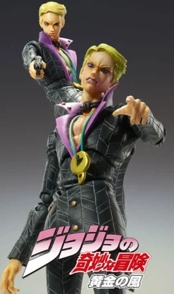 Clearance Medicos Entertainment As Manufacturer Jojo no Kimyou na Bouken - Ougon no Kaze - Prosciutto - Super Action Statue (Medicos Entertainment)