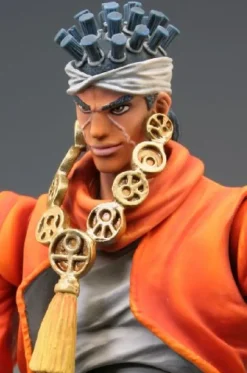 Clearance Medicos Entertainment Jojo no Kimyou na Bouken - Stardust Crusaders - Muhammad Avdol - Super Action Statue #8