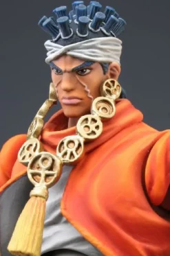 Clearance Medicos Entertainment Jojo no Kimyou na Bouken - Stardust Crusaders - Muhammad Avdol - Super Action Statue #8