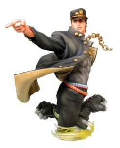 Clearance Medicos Entertainment Jojo no Kimyou na Bouken - Stardust Crusaders - Kuujou Joutarou - Super Figure Art Collection - Black Ver.
