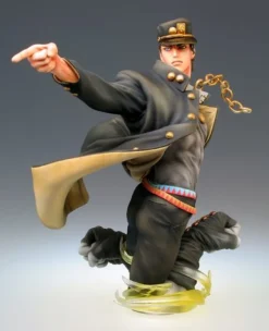 Clearance Medicos Entertainment Jojo no Kimyou na Bouken - Stardust Crusaders - Kuujou Joutarou - Super Figure Art Collection - Black Ver.