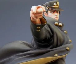 Clearance Medicos Entertainment Jojo no Kimyou na Bouken - Stardust Crusaders - Kuujou Joutarou - Super Figure Art Collection - Black Ver.
