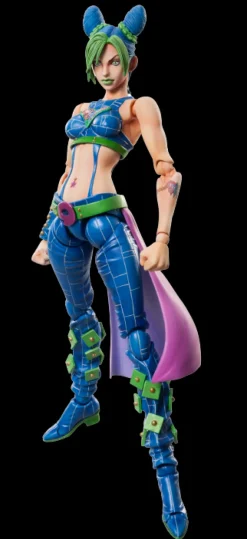 New Medicos Entertainment Jojo no Kimyou na Bouken - Stone Ocean - Jolyne Cujoh - Super Action Statue - #68 - 2021 Re-release