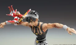 Medicos Entertainment Jojo no Kimyou na Bouken - Ougon no Kaze - Aerosmith - Clash - Formaggio - Narancia Ghirga - Super Action Statue - Ver. Black