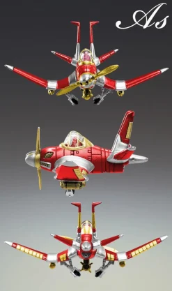 Medicos Entertainment Jojo no Kimyou na Bouken - Ougon no Kaze - Aerosmith - Clash - Formaggio - Narancia Ghirga - Super Action Statue - Ver. Black