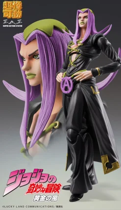 Medicos Entertainment as Manufacturer Jojo no Kimyou na Bouken - Ougon no Kaze - Leone Abbacchio - Super Action Statue - Ver. Black (Medicos Entertainment) Discount