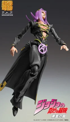 Medicos Entertainment as Manufacturer Jojo no Kimyou na Bouken - Ougon no Kaze - Leone Abbacchio - Super Action Statue - Ver. Black (Medicos Entertainment) Discount