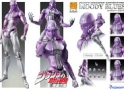 Medicos Entertainment Jojo no Kimyou na Bouken - Ougon no Kaze - Moody Blues - Super Action Statue #57 - Re-release Hot