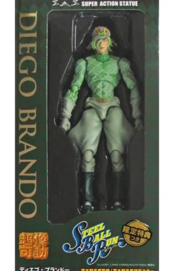 Best Medicos Entertainment As Manufacturer Jojo no Kimyou na Bouken - Steel Ball Run - Diego Brando - Super Action Statue - Limited Edition (Medicos Entertainment)