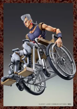 Medicos Entertainment Jojo no Kimyou na Bouken - Ougon no Kaze - Jean Pierre Polnareff - Super Action Statue #41 - 2022 Re-release Clearance