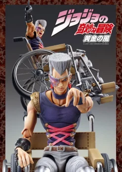 Medicos Entertainment Jojo no Kimyou na Bouken - Ougon no Kaze - Jean Pierre Polnareff - Super Action Statue #41 - 2022 Re-release Clearance