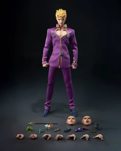 Discount ThreeZero as Manufacturer Jojo no Kimyou na Bouken - Ougon no Kaze - Giorno Giovanna - FigZero - 1/6 (ThreeZero)