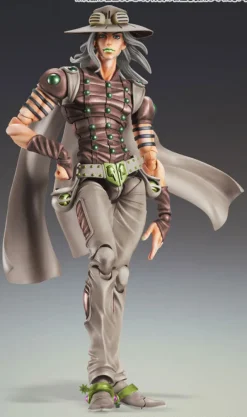 New Medicos Entertainment Jojo no Kimyou na Bouken - Steel Ball Run - Gyro Zeppeli - Super Action Statue - Third