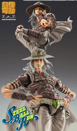 New Medicos Entertainment Jojo no Kimyou na Bouken - Steel Ball Run - Gyro Zeppeli - Super Action Statue - Third