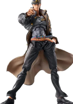 Sale Medicos Entertainment Jojo no Kimyou na Bouken - Stardust Crusaders - Kujo Jotaro - Super Action Statue #37 - Ver. 1.5 - 2023 Re-release