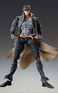 Sale Medicos Entertainment Jojo no Kimyou na Bouken - Stardust Crusaders - Kujo Jotaro - Super Action Statue #37 - Ver. 1.5 - 2023 Re-release