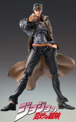 Sale Medicos Entertainment Jojo no Kimyou na Bouken - Stardust Crusaders - Kujo Jotaro - Super Action Statue #37 - Ver. 1.5 - 2023 Re-release