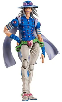 Medicos Entertainment Jojo no Kimyou na Bouken - Steel Ball Run - Gyro Zeppeli - Super Action Statue - Second Discount
