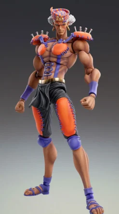Sale Medicos Entertainment Jojo no Kimyou na Bouken - Sentou Chouryuu - Esidisi - Super Action Statue #46 - 2021 Re-release