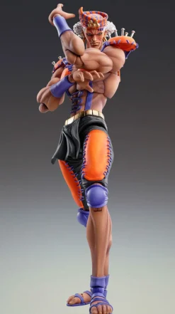 Sale Medicos Entertainment Jojo no Kimyou na Bouken - Sentou Chouryuu - Esidisi - Super Action Statue #46 - 2021 Re-release