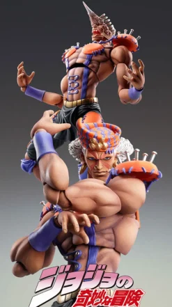 Sale Medicos Entertainment Jojo no Kimyou na Bouken - Sentou Chouryuu - Esidisi - Super Action Statue #46 - 2021 Re-release