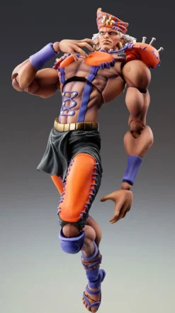 Sale Medicos Entertainment Jojo no Kimyou na Bouken - Sentou Chouryuu - Esidisi - Super Action Statue #46 - 2021 Re-release