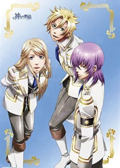 Penguin Parade Kamigami no Asobi - Ludere deorum - Apollon Agana Belea - Totsuka Tsukito - Balder Hringhorni - Clear Poster - Poster Clearance