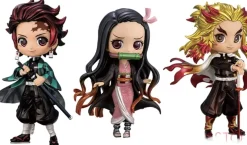 Banpresto Kimetsu no Yaiba - Kimetsu no Yaiba Q Posket - Q Posket - Metallic Color - Set Of 3 Sale