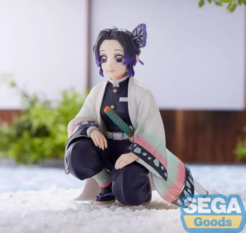 SEGA Kimetsu no Yaiba - Kochou Shinobu - Premium Chokonose Figure - Chuugoukaigi