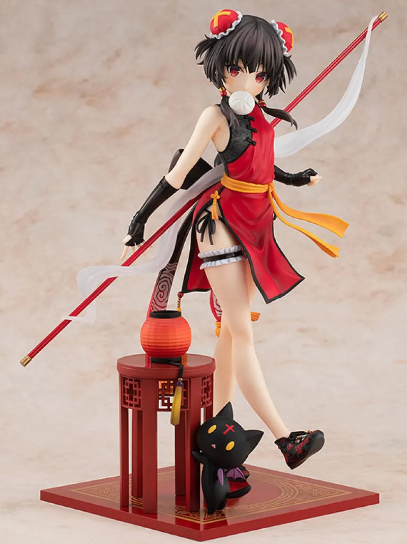 KADOKAWA Kono Subarashii Sekai ni Shukufuku o! - Chomusuke - Megumin - KD Colle - 1/7 - Light Novel China Dress Ver. Sale