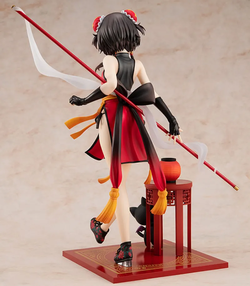 KADOKAWA Kono Subarashii Sekai ni Shukufuku o! - Chomusuke - Megumin - KD Colle - 1/7 - Light Novel China Dress Ver. Sale
