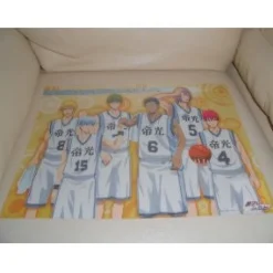 Movic Kuroko no Basket - Kise Ryouta - Kuroko Tetsuya - Midorima Shintarou - Aomine Daiki - Murasakibara Atsushi - Akashi Seijuurou - Clear Poster Outlet