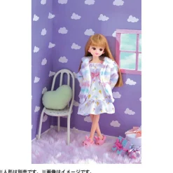 Takara Tomy Licca-chan LW-06 Fuwafuwa Roomwear