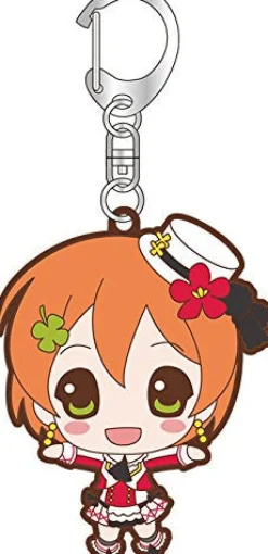 Clearance Broccoli Love Live! School Idol Project - Hoshizora Rin - Keyholder - Rubber Keychain