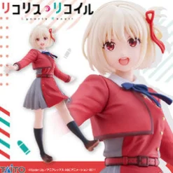 Online Taito Lycoris Recoil - Nishikigi Chisato - Coreful Figure - Seifuku ver.